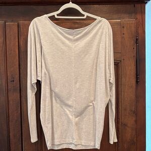 Vince Light oatmeal Dolman Long Sleeve Women's Top